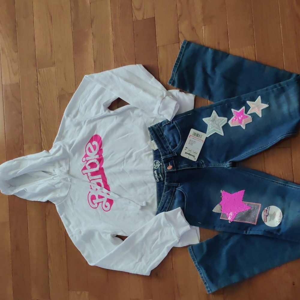 Girls cute Sweatshirt with Desigual jeans